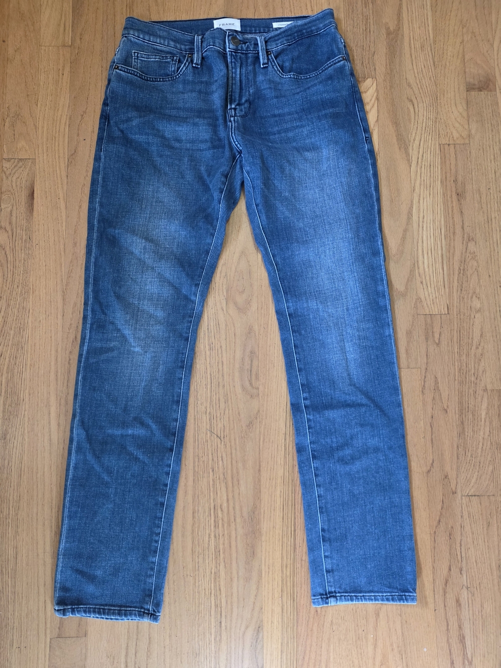 Frame Denim Women's Bootcut Jeans in Medium Blue Wash